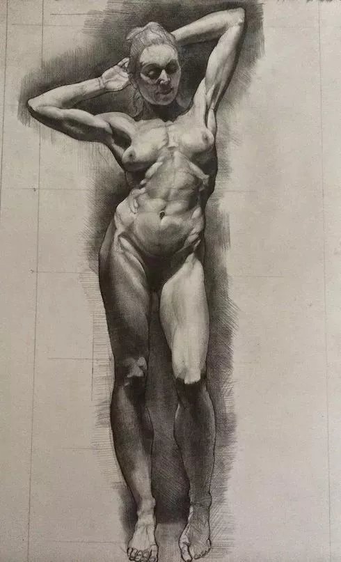 廣州美術高考班給咱安利一些列賓素描頭像結構，讓你受用一生,06