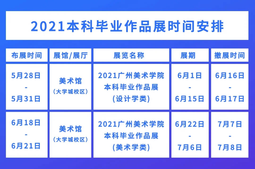 你知道嗎？2021廣州美術學院本科畢業展要來了！圖三
