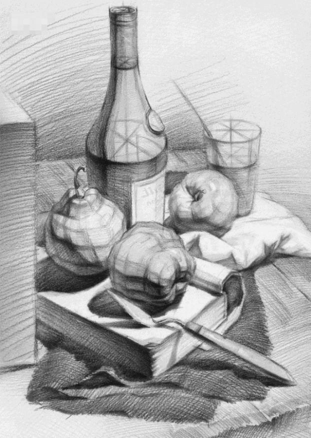 【廣州藝考畫室入門結構素描】畫素描靜物之前的必學課程,16