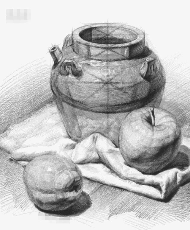 【廣州藝考畫室入門結構素描】畫素描靜物之前的必學課程,19