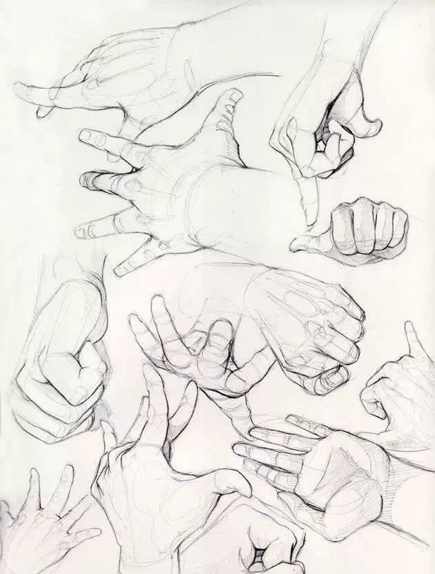 廣州美術高考班給咱安利一些列賓素描頭像結構，讓你受用一生,19