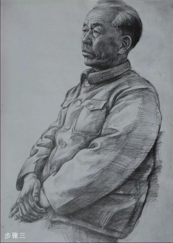 廣州前十畫室給你解密央美附中素描教學(xué)—人物半身像,06