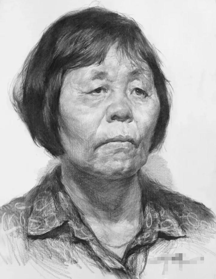  廣州畫室排名前三畫室教你如何讓你的素描頭發看起來不死板粗糙有質感,33