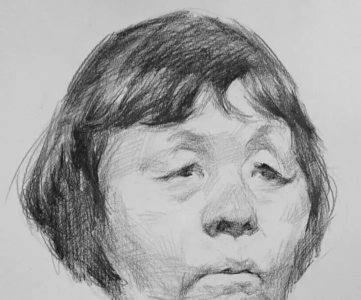  廣州畫室排名前三畫室教你如何讓你的素描頭發看起來不死板粗糙有質感,34
