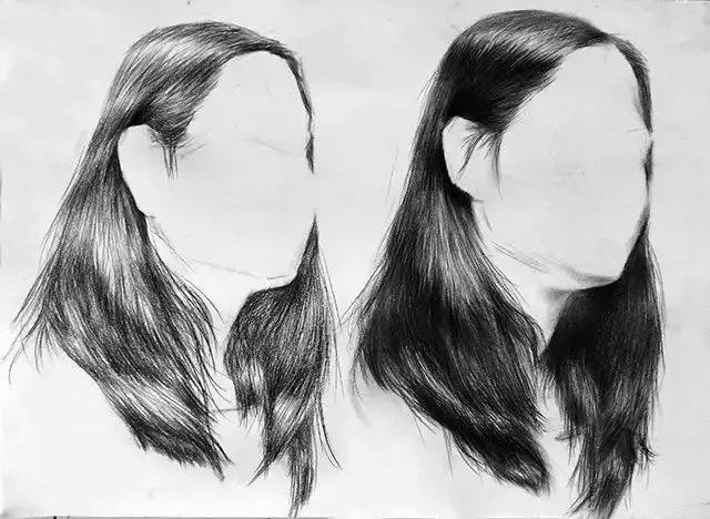  廣州畫室排名前三畫室教你如何讓你的素描頭發看起來不死板粗糙有質感,05