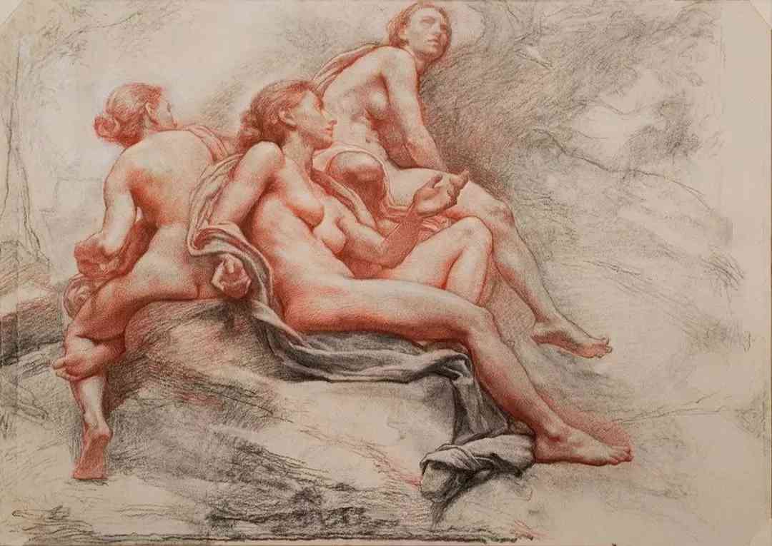 廣州美術高考班給咱安利一些列賓素描頭像結構，讓你受用一生,41