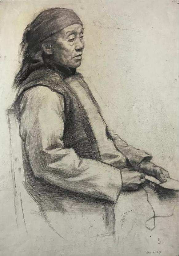 廣州前十畫室給你解密央美附中素描教學(xué)—人物半身像,19