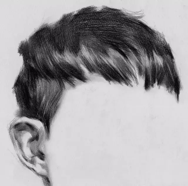  廣州畫室排名前三畫室教你如何讓你的素描頭發看起來不死板粗糙有質感,08