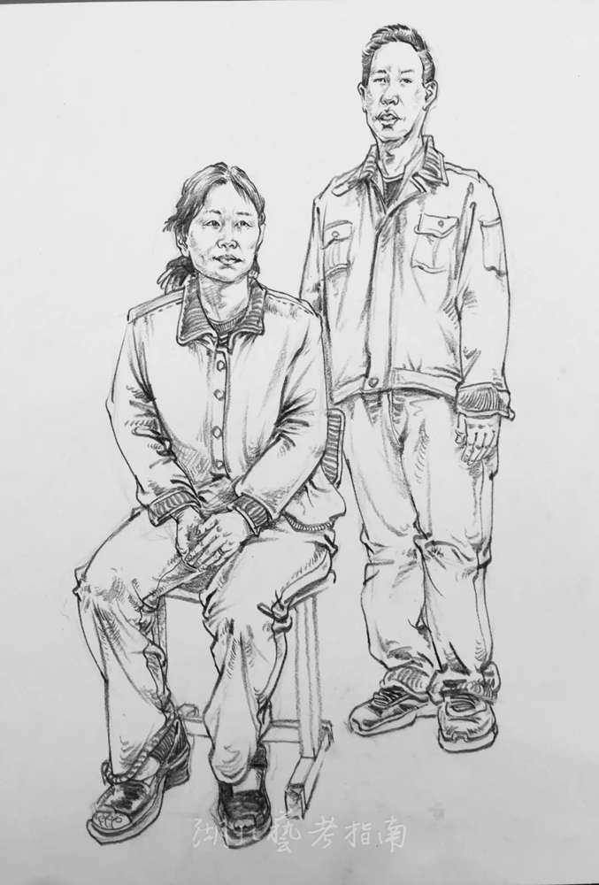 廣州十大畫室老師帶你康康20屆湖北高三美術調考優秀試卷,21