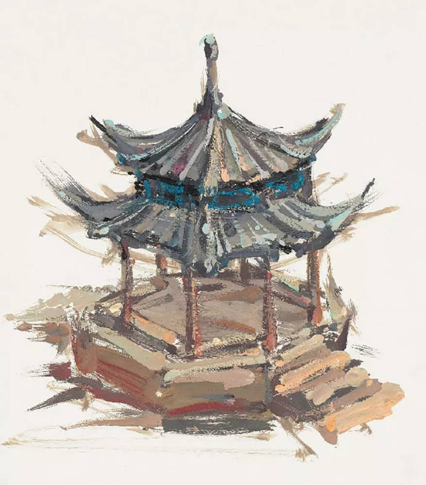 色彩風景知識大合集！看完廣州藝考畫室教程就不怕考風景啦,53