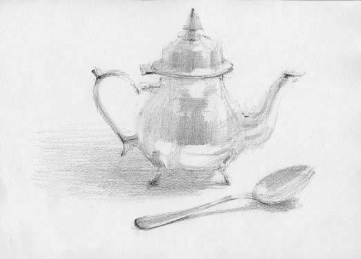 廣州畫室前五排名畫室告訴你素描靜物如何表現(xiàn)質(zhì)感,25