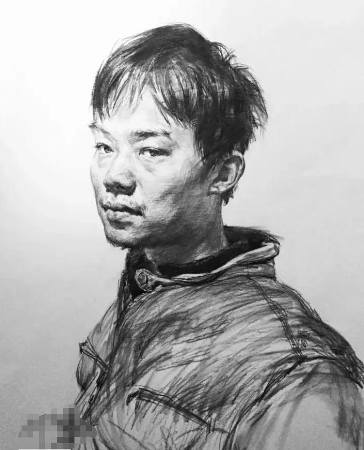  廣州畫室排名前三畫室教你如何讓你的素描頭發看起來不死板粗糙有質感,70