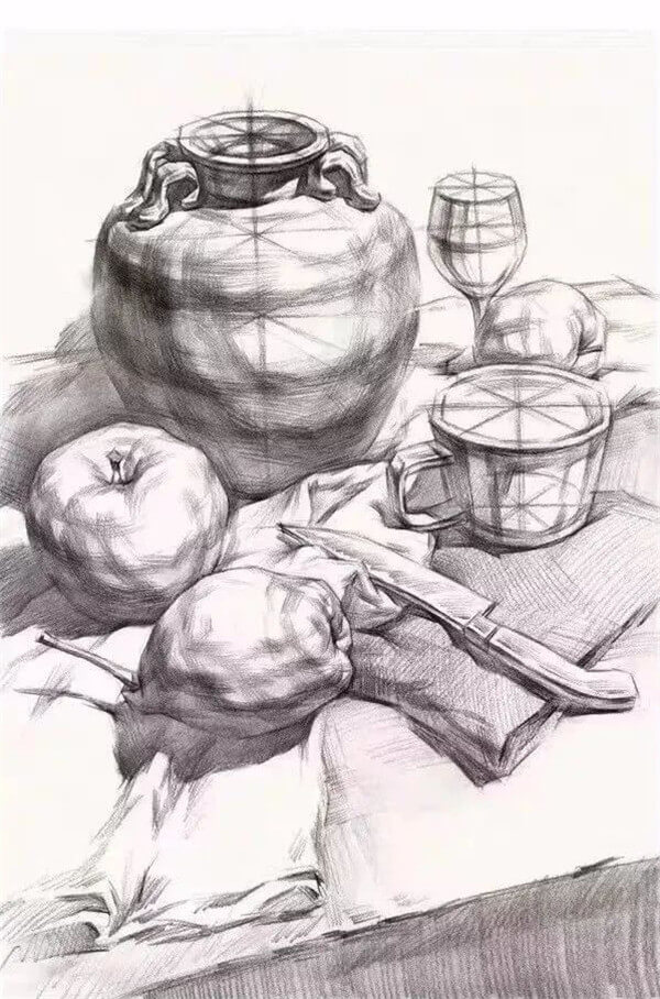 如何讓素描靜物急速提高？只需你做到廣州十大畫(huà)室整理的這3條圖14