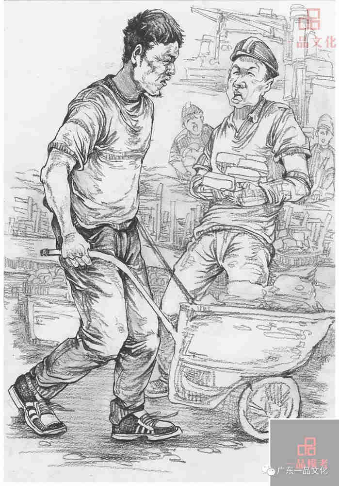 今天廣州十大畫室老師送你近兩年廣東模考速寫高分卷,72