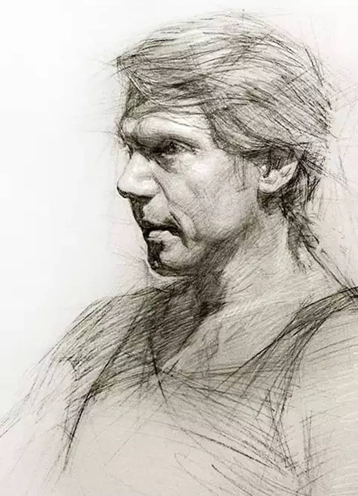 廣州畫室排名前十畫室告訴你好素描不在乎它的風格，要深入人心,05