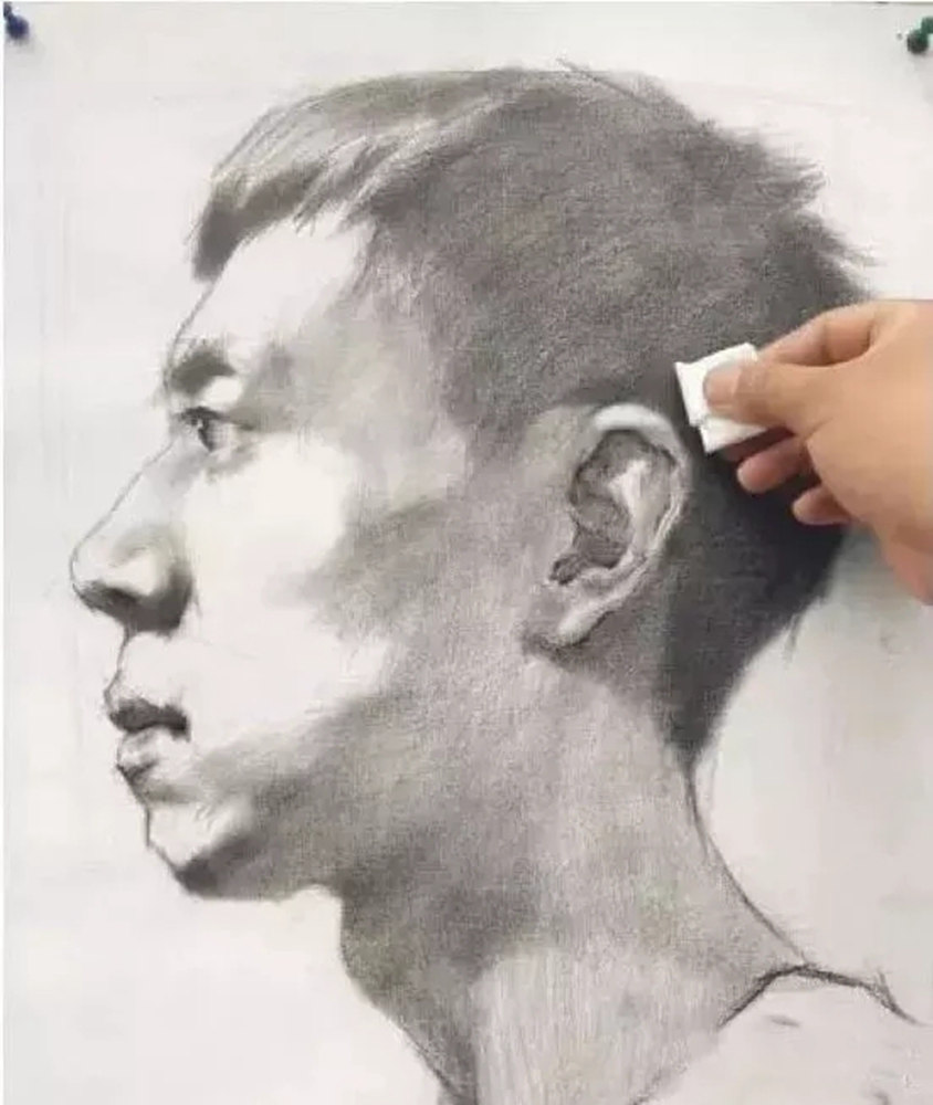 素描總被懟：廣州藝考畫室覺得那是因為你不會“擦”,03