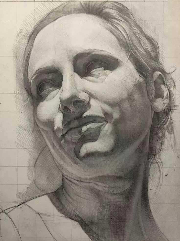 廣州美術高考班給咱安利一些列賓素描頭像結構，讓你受用一生,02