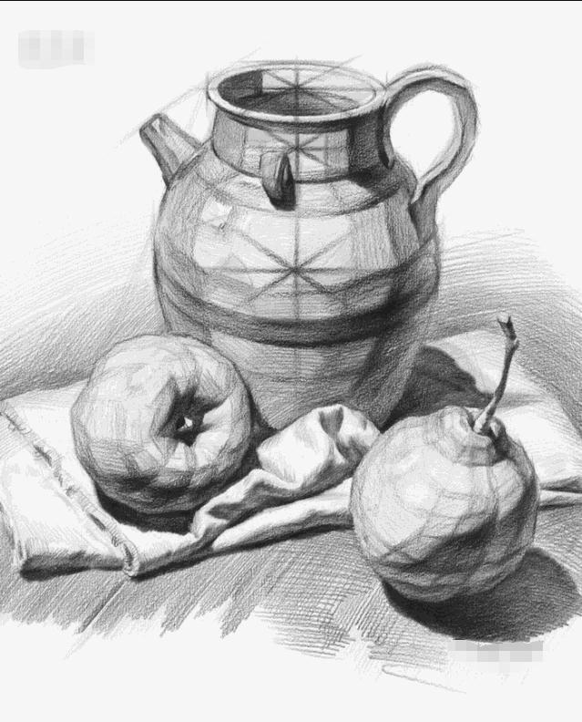 【廣州藝考畫室入門結構素描】畫素描靜物之前的必學課程,20