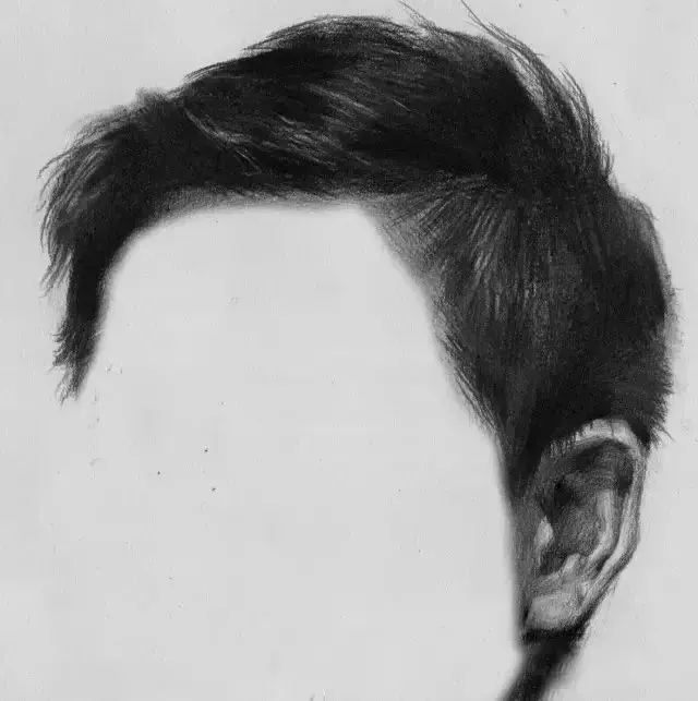  廣州畫室排名前三畫室教你如何讓你的素描頭發看起來不死板粗糙有質感,12