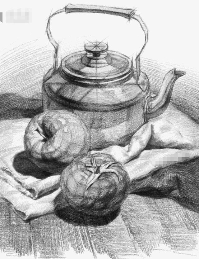 【廣州藝考畫室入門結構素描】畫素描靜物之前的必學課程,09