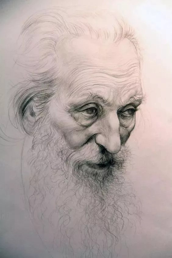 廣州美術高考班給咱安利一些列賓素描頭像結構，讓你受用一生,29