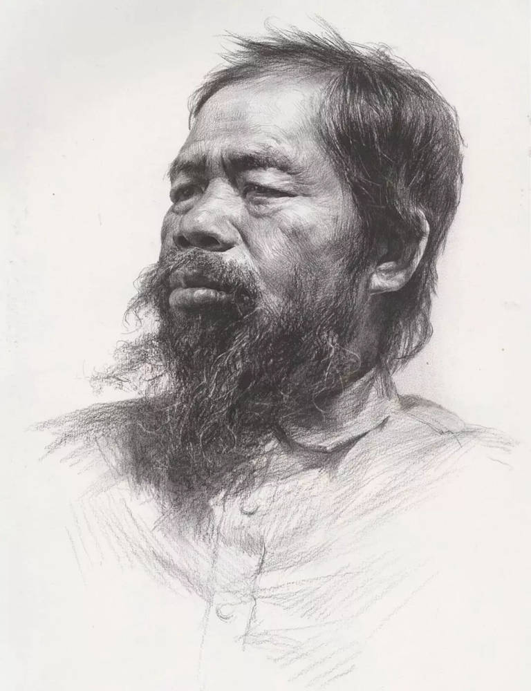 廣州藝考畫室集訓必看 | 素描頭像的黑白灰關系,01