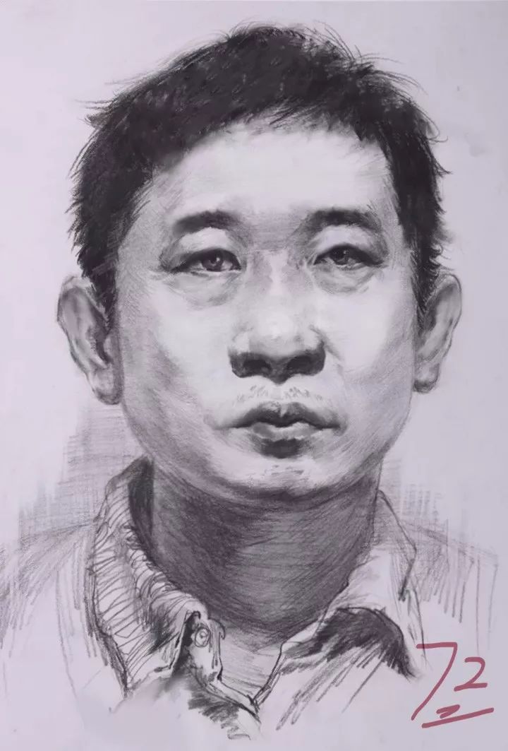 這些素描頭像默寫秘訣，廣州十大畫室之告訴你,24