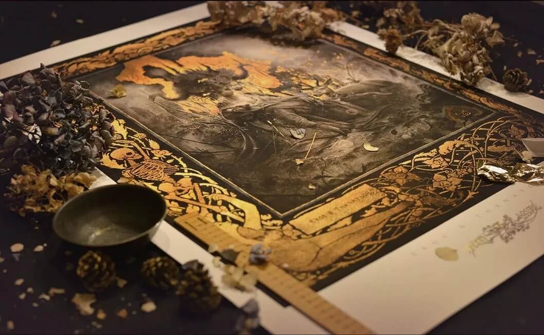 用黃金當畫料的土豪畫家，你見過嗎？廣州畫室小圍帶你見識見識！圖十二