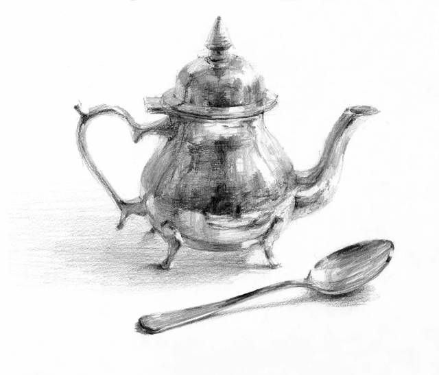 廣州畫室前五排名畫室告訴你素描靜物如何表現(xiàn)質(zhì)感,22
