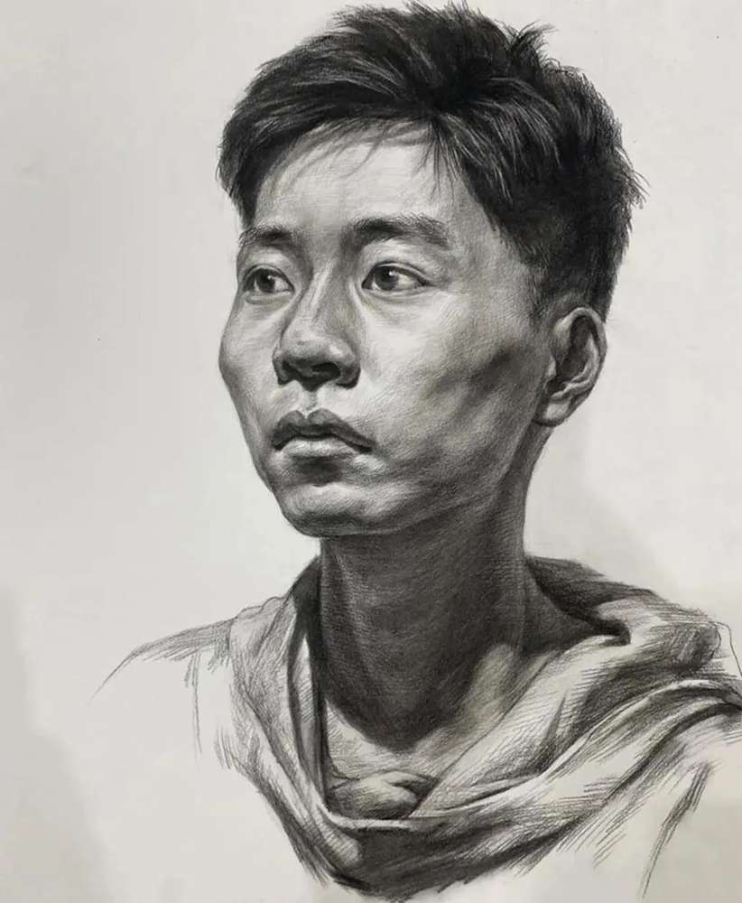 廣州十大畫室將各省一模素描卷放一起大pk，你找找都有哪些共同特征,24