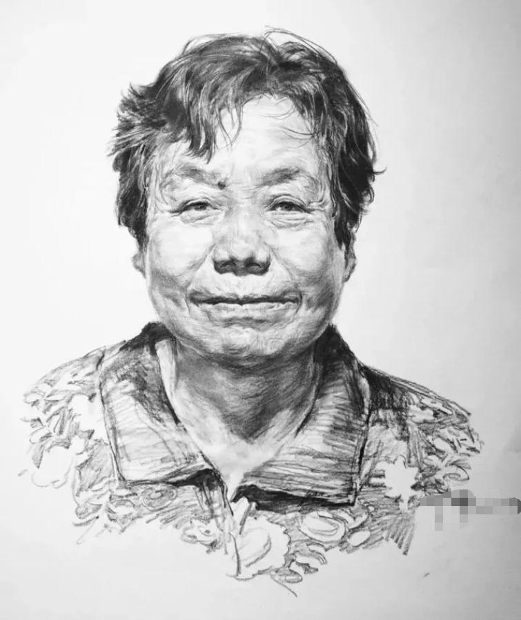  廣州畫室排名前三畫室教你如何讓你的素描頭發看起來不死板粗糙有質感,56